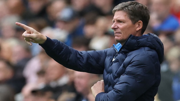 Crystal Palace coach Oliver Glasner