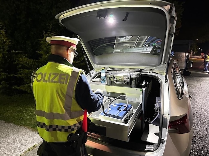 Die Polizei führte insgesamt 688 Alkotests durch.
