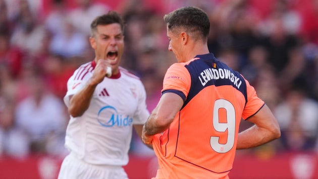 Robert Lewandowski vergab einen Elfmeter.