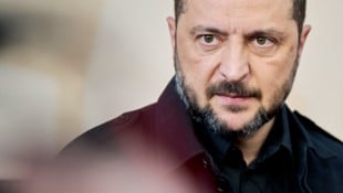 Der ukrainische Präsident Wolodymyr Selenskyj ist unzufrieden mit der Reaktion des Westens auf ...