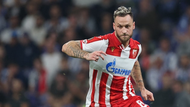 Roter-Stern-Stürmer Marko Arnautovic