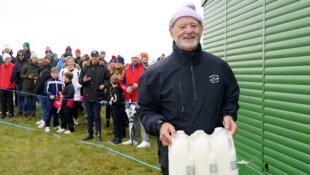 Hollywood-Star Bill Murray war sich bei der mit fünf Millionen Dollar Preisgeld dotierten Alfred ...