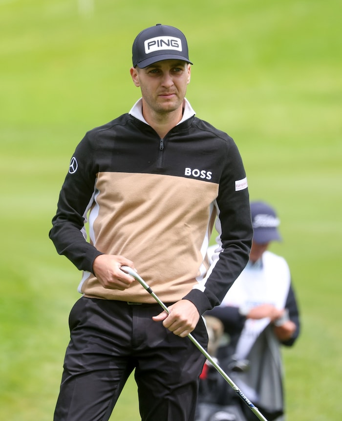 Matthias Schwab erreichte bei der Alfred Dunhill Links Championship in Schottland sein bisher ...