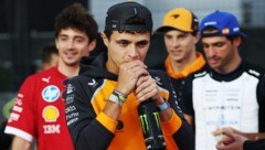 Im Nachhinein wies der gesundheitlich angeschlagene Lando Norris Vorwürfe eines Fehlverhaltens ...