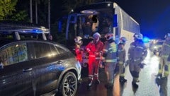 Der Unfall ereignete sich im Baustellenbereich.