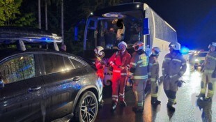Der Unfall ereignete sich im Baustellenbereich.