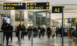 Der Flughafen Oslo hat am Montag in der Früh den Flugverkehr vorübergehend eingestellt, nachdem ...