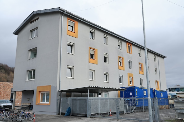 Die Notschlafstelle am Innsbrucker Schusterbergweg.