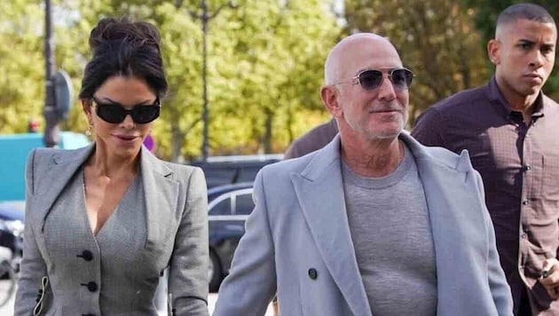 Lauren Sánchez Bezos und ihr Mann Jeff Bezos verbrachten ein romantisches Wochenende in Paris.