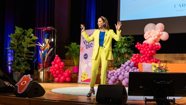 Hab’ große Visionen, arbeite klug, bleibe respektvoll – das sind gute Leitsätze findet Carolin ...