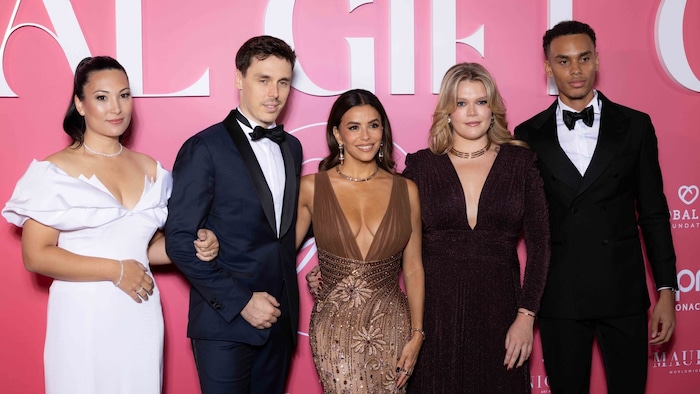 Camille Gottlieb hatte die Charity-Gala in Monaco organisiert. Die Familie und Eva Longoria ...