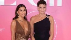 Eva Longoria posierte mit Prinzessin Stéphanie von Monaco für die Fotografen.