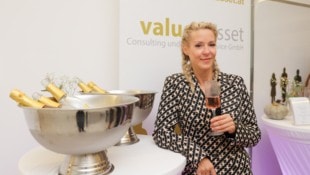 Simone Lugner bei der neuen Veranstaltungsreihe „Ladies first. Vermögen. Vorsorge. ...