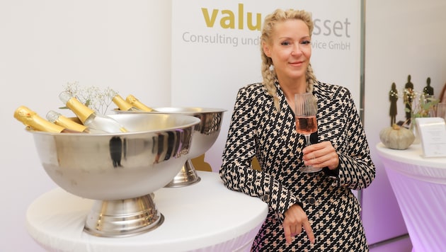 Simone Lugner bei der neuen Veranstaltungsreihe „Ladies first. Vermögen. Vorsorge. ...