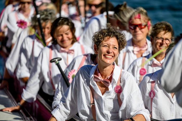 Claudia Schauflinger paddelt seit 2023 mit.