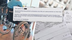 Eine betagte Steirerin verliert die Rezeptgebührenbefreiung nach ihrem Einzug ins Heim, und ...