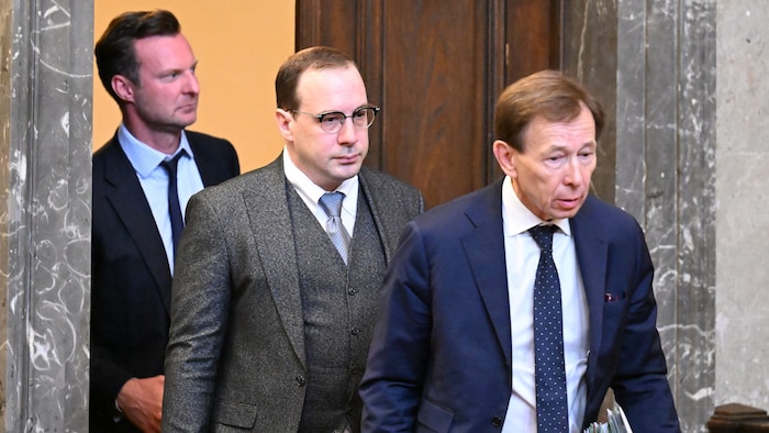 Florian Teichtmeister beim Prozess im Wiener Landl im September 2023.
