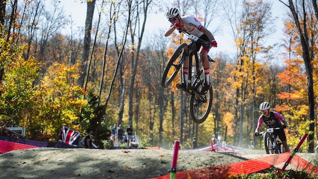 Julius Scherrer glänzte in Lake Placid auch mit coolen Jumps.