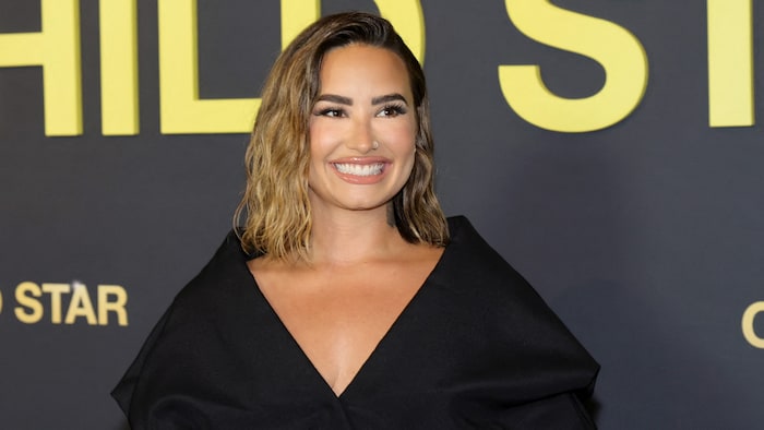 So sah Demi Lovato noch vor einem Jahr aus.