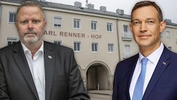 SPÖ-Vizebürgermeister Rainer Spenger (li.) war gegen den Verkauf der Gemeindewohnungen. ...