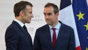Präsident Emmanuel Macron und Kurzzeit-Premier Sébastien Lecornu gehen wieder getrennte Wege. 