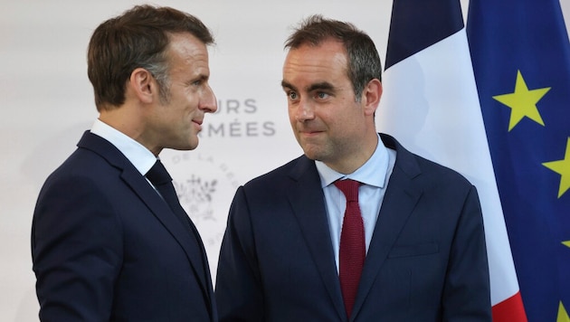 Präsident Emmanuel Macron und Kurzzeit-Premier Sébastien Lecornu gehen wieder getrennte Wege.
