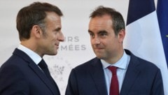Präsident Emmanuel Macron und Kurzzeit-Premier Sébastien Lecornu gehen wieder getrennte Wege. 