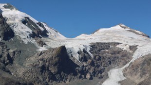 Auf Österreichs Gletschern, etwa am Großglockner (siehe Bild oben), ist der Klimawandel bereits ...