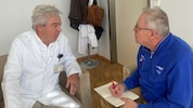 Primarius Bancher im Interview mit „Krone“ Redakteur Perry. Wenn Hightech auf Herz trifft, ...