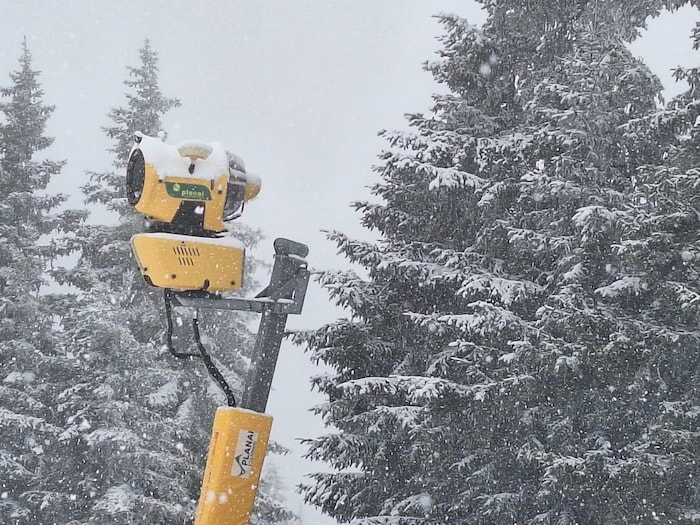 Wintereinbruch in den Skigebieten der Vier-Berge-Schaukel
