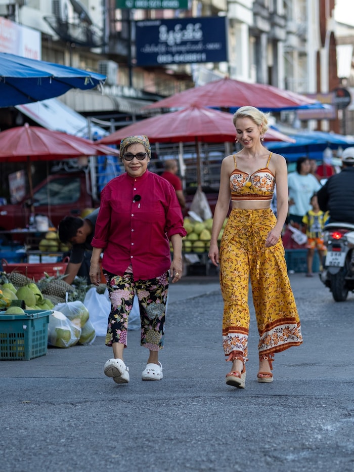 Gedanklicher und kulinarischer Austausch zwischen Nooror Somany Steppe und Silvia Schneider in ...