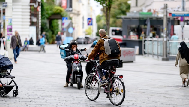Viele Konflikte und oft gefährliche Situationen: Der Streit um ein Radverbot auf der Mariahilfer ...