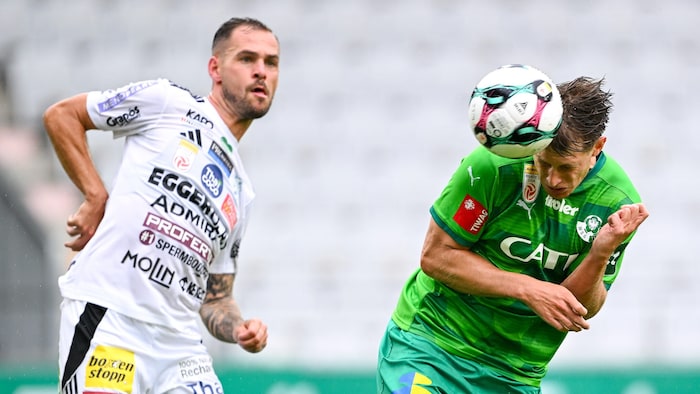 Lukas Spendlhofer (l.) soll gegen den GAK wieder dabei sein.