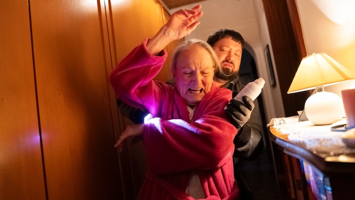 Für „Fahndung Österreich“ wurde die Horror-Nacht nachgestellt.