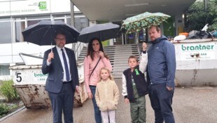 Vizebürgermeister Florian Kamleitner (li.) fühlt sich ebenso wie Ortsparteiobmann Fabian Haider ...