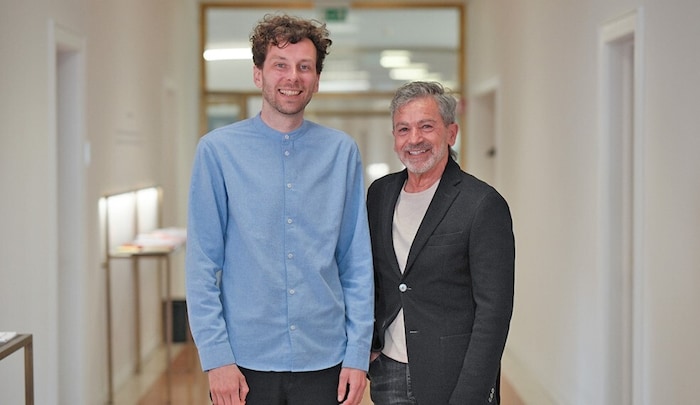 Bernhard Hafele (links) und Hanno Schuster.