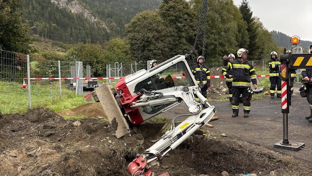 Auf einer Baustelle an der A 9 bei Kammern kam es zum Arbeitsunfall.