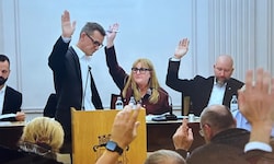 FPÖ-Vizebürgermeister Marcus Berlosnig (re.) wurde aus Partei ausgeschlossen, weil er für ...