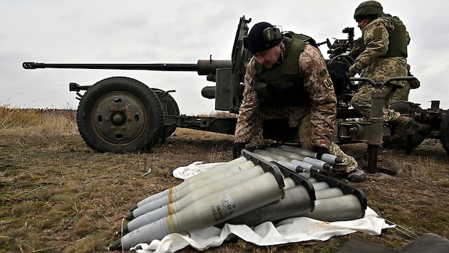 Nach wie vor benötigt die ukrainische Armee viel Munition im Kampf gegen Russland.