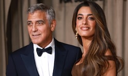 George Clooney mit seiner Amal
