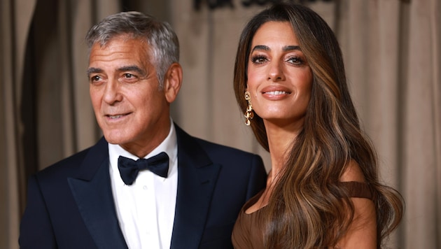 George Clooney mit seiner Amal