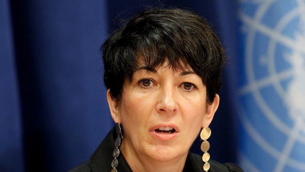 Epstein-Komplizin Ghislaine Maxwell sitzt wegen der Rekrutierung minderjähriger Mädchen für ...