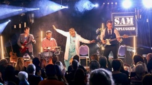 Charly „Mo“ Moser, Roland Schlocker, Gerald Sammer und Erich Schloffer (v.l.n.r.) präsentieren ...