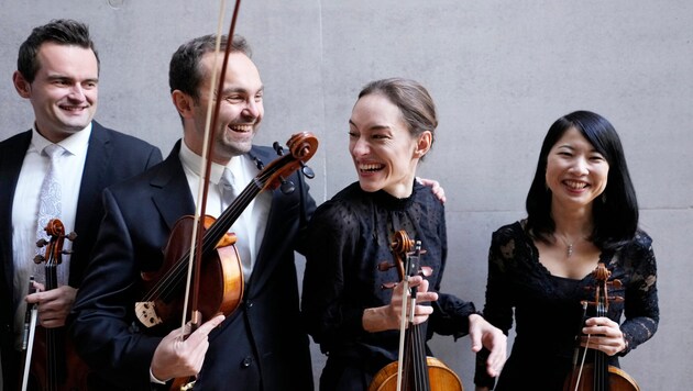 Die Mitglieder des Bruckner Orchesters spielen auch Kammermusik