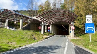 Südportal des Schmittentunnels in Zell am See