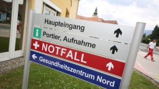 Krankenhäuser wie hier in Friesach sind für viele erste Anlaufstation. Doch die Ambulanzen sind ...