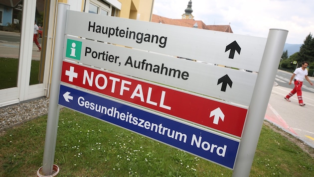 Krankenhäuser wie hier in Friesach sind für viele erste Anlaufstation. Doch die Ambulanzen sind ...