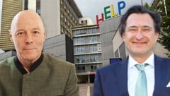 Erich Schaflinger (li.) und Wolfgang Köle gelten aktuell als heißeste Kandidaten.