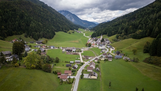 Der Liputznikbach in der Ortschaft Zell-Pfarre bekommt einen modernen Hochwasserschutz.