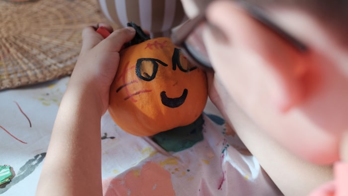 Zwischen all den Pastellfarben durfte für unsere Kinder natürlich auch der Gruselfaktor nicht zu ...